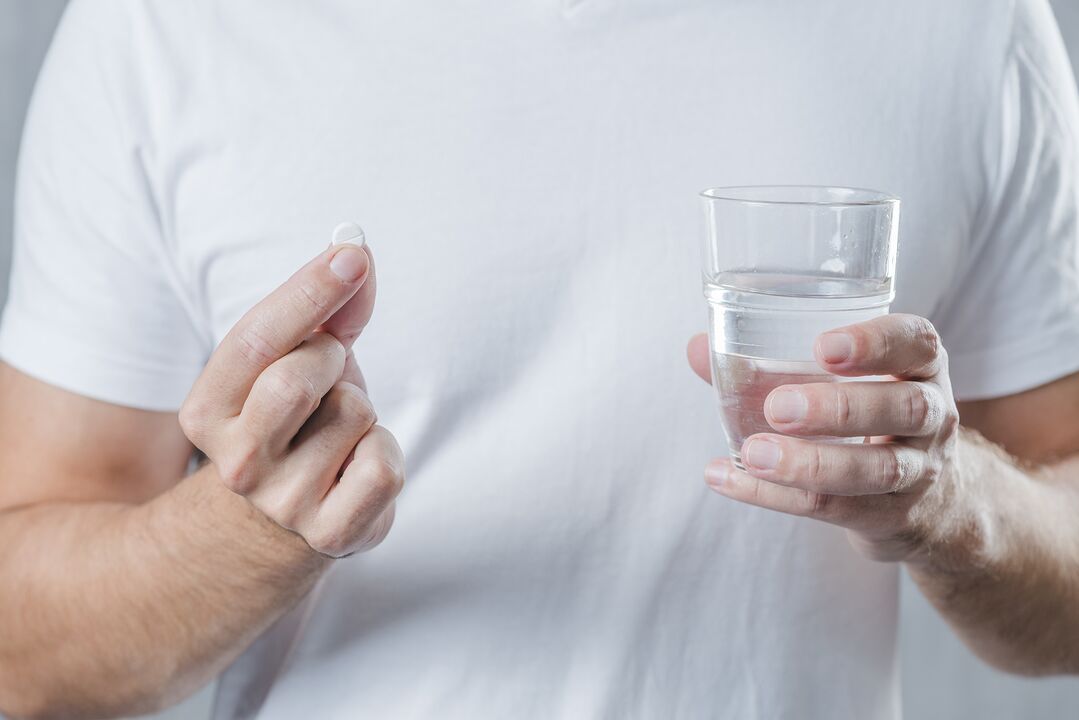 This man received Urosaf with prostatitis